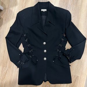 VINTAGE BEBE corset blazer